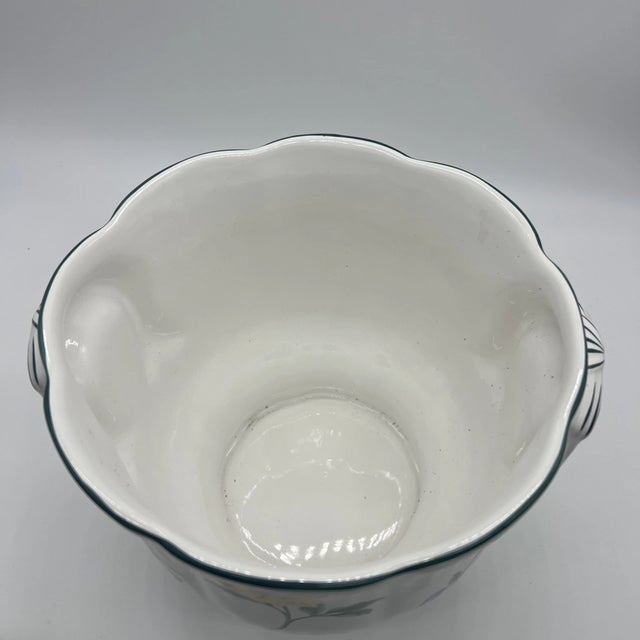 Vintage MCM Tiffany & Co. Sinatra Jardiniere Cachepot Planter For Sale - Image 6 of 6