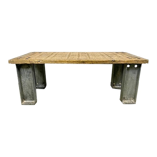 Industrial Coffee Table, 1960s For Sale