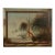 Large Tropical Painting of a Boat With Palm Trees For Sale