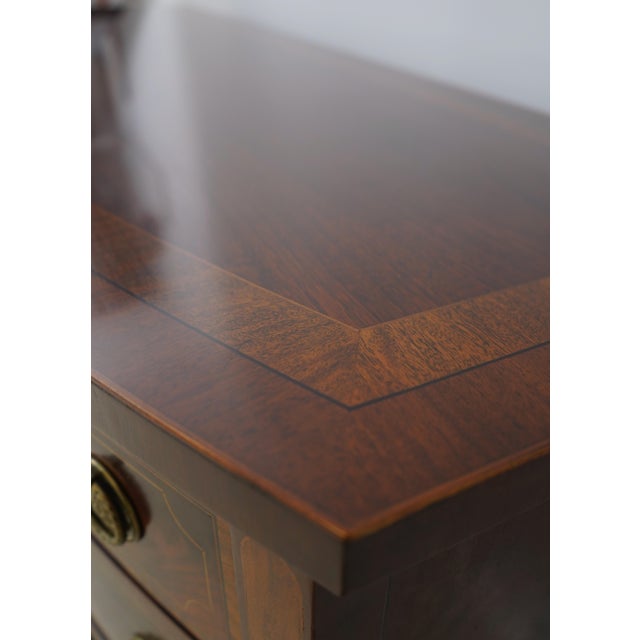 Brown Baker Historic Charleston Mahogany Inlaid Sideboard For Sale - Image 8 of 18