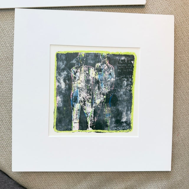 Original Male Figurative Painting Titled "We Are" For Sale - Image 4 of 4