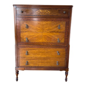Late 19th Century American Federal / Sheraton Style Tall Chest of Drawers