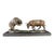 Don Hunt "The Exchange" Bulle&bear Bronze Sculpture Beautiful Art Rare! Obo For Sale
