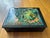 An exquisite, vintage Russian lacquer miniature box beautifully hand-painted on papier-mâché. The highly detailed lid...