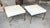 1950s Paul McCobb for Calvin X Base Brass Stools w/ Original Upholstery For Sale - Image 9 of 16