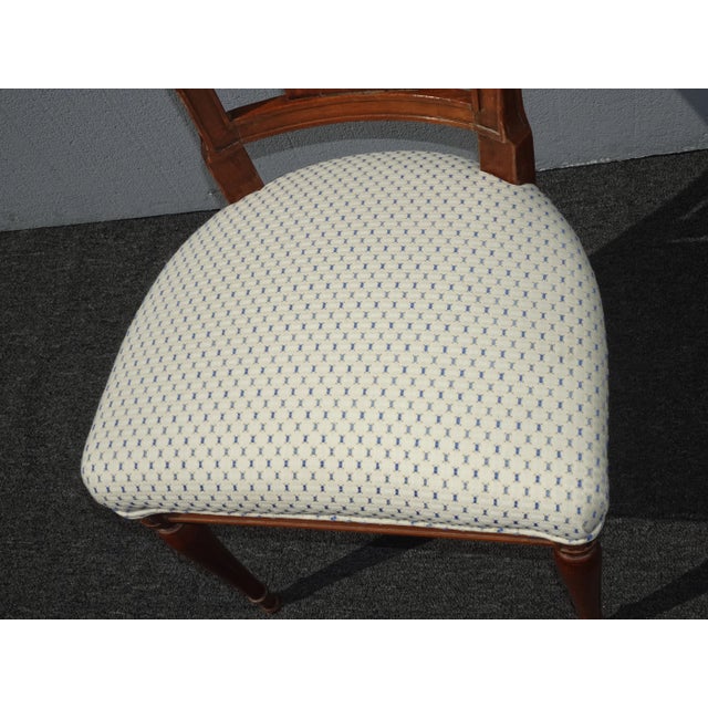 Vintage French Provincial White Accent Chair Chairish