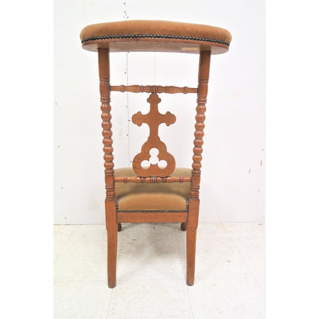 1890s Antique French Prayer Chair Prie Dieu Chairish