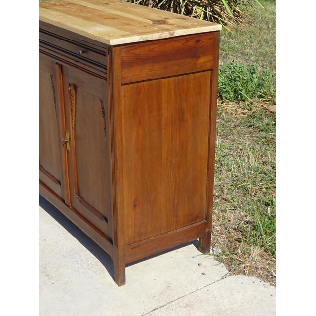 Small Art Deco Oak and Pine Buffet, 1930s For Sale - Image 15 of 18