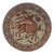 Wall Ceramic Plate in Gothic Style from Paterna Maiolica d'Art, 1970s For Sale