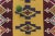 Tribal 1910s Killim Geometric Maroon Mustard Yellow Rug Wool Rug - 5’1” X 9’9 For Sale - Image 3 of 11