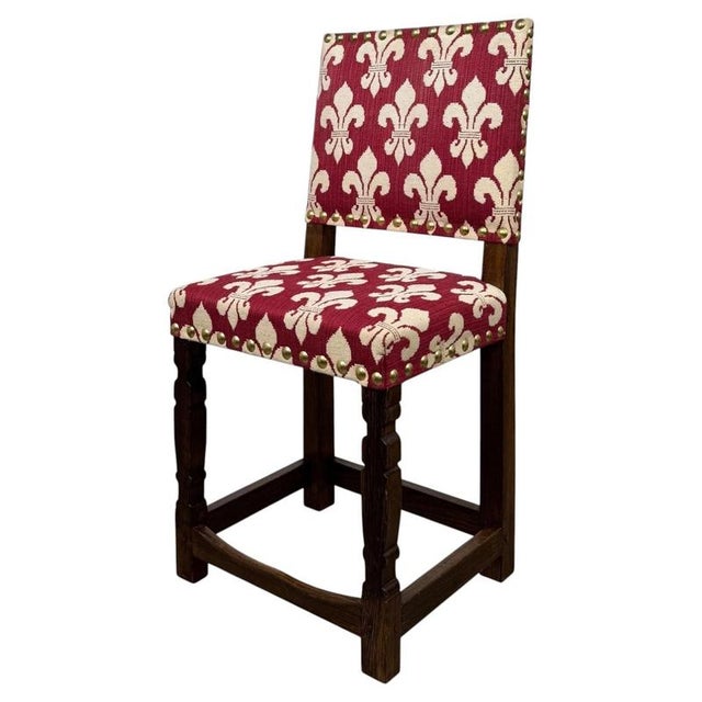 Antique English Oak Dining Chairs, Set of 14 For Sale - Image 9 of 11