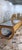 Sculptural Gold Eagle Executive Desk For Sale In Orlando - Image 6 of 9