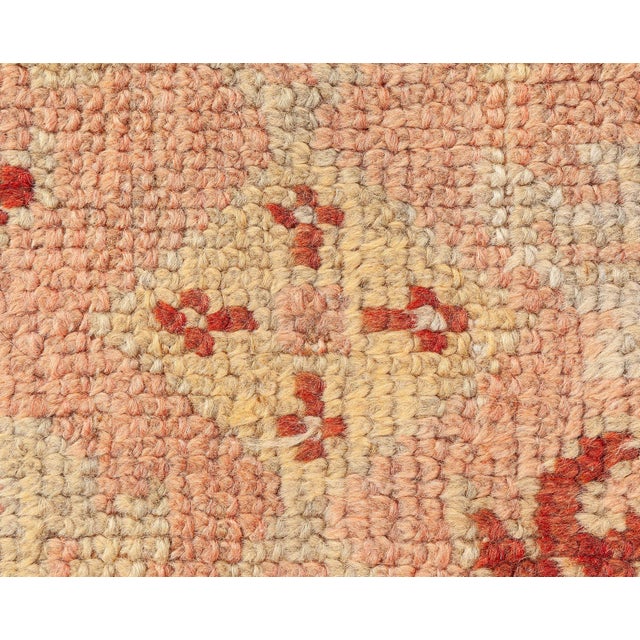 1920s Turkish Oushak Rug For Sale - Image 10 of 12