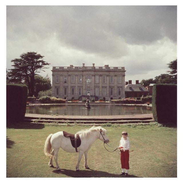 Lord Of All I Survey 1961 The youngest peer in England, seven year old Thomas Alexander Fermor-Hesketh, 3rd Baron and 10th...