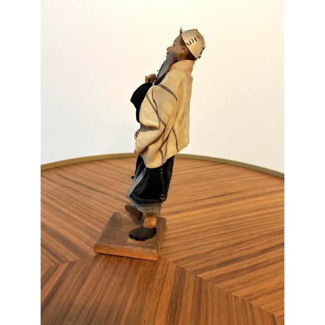 Antique Japanese Meiji Period Scholar Figure With Original Textile Robes, C. 1900 For Sale In New York - Image 6 of 12