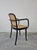 1960s Black Dining Armchairs attributed to Josef Hoffmann for Mundus, Yugoslaviam, 1960s For Sale - Image 5 of 14