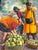 2010s Large - 2019 “Fruit Market Vendors” Haitian Folk Art OilOn Canvas Painting by Horestal E. For Sale - Image 5 of 12