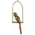 Contemporary Sergio Bustamante Brass & Copper Parrot For Sale - Image 3 of 9