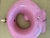 Wood 1980s Postmodern Art Deco Revival Ceramic Rose "Donut" Table Lamp by Harris Lamps For Sale - Image 7 of 12