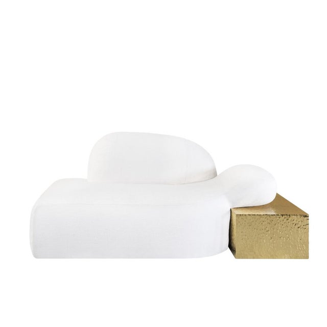 Not Yet Made - Made To Order Viv Id Chaise Longue by Malabar For Sale - Image 5 of 18