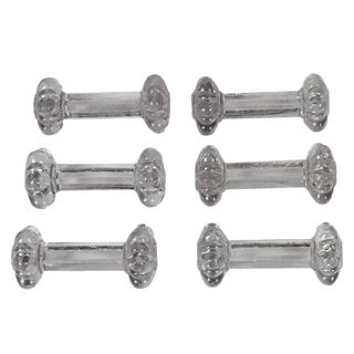 Italian Glass Cutlery Set, 1920s, Set of 6 For Sale