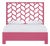 Silas Platform Bed Queen - Pink For Sale
