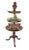 Mahogany Wine Table Tiered Chippendale Stand For Sale - Image 3 of 9