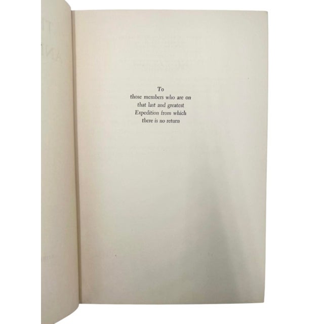 Signed the Explorers Club Through Hell and Highwater 1941 Book For Sale - Image 13 of 18