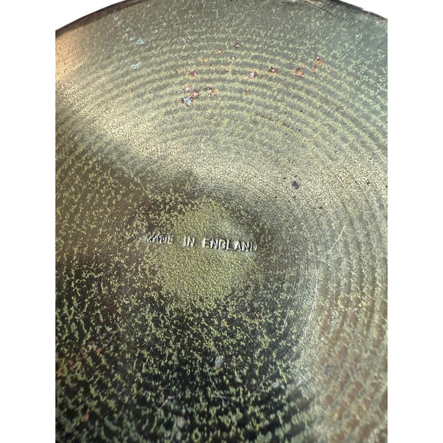 Mid-Century Modern Mid 20th Century English Brass Paneled Planter Pot For Sale - Image 3 of 6