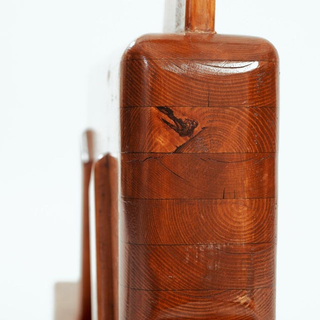 Large Vintage Dutch Rocking Horse in Pine, 1960s For Sale - Image 12 of 16