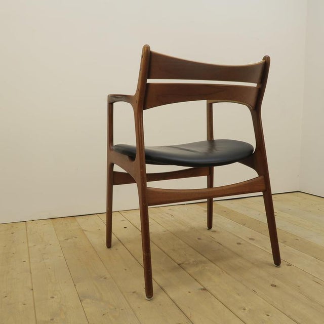 Teak Chair by Erik Buch for Christiansen Møbelfabrik, Denmark, 1960 For Sale - Image 9 of 11