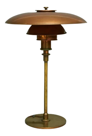 Poul Henningsen, PH 3/2 Table Lamp, Early Model