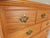 Late 20th Century Thomasville American Oak Collection Georgian Style Tall Chest For Sale - Image 5 of 15