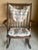 Bramin Møbler Mid-Century Modern Model 182 Teak Rocking Chair by Frank Reenskaug for Bramin – Original Plaid Cushions For Sale - Image 4 of 12