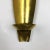 Brutalist Brutalist Brass Wall Candleholder by Emil Funk KG, Germany, 1950s For Sale - Image 3 of 16