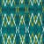 Abstract Sample - Schumacher X Neisha Crosland Kyoto Trellis Fabric in Emerald For Sale - Image 3 of 3