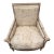 Vintage French Louis XVI Style Leather Bergere Chair by Beacon Hill For Sale