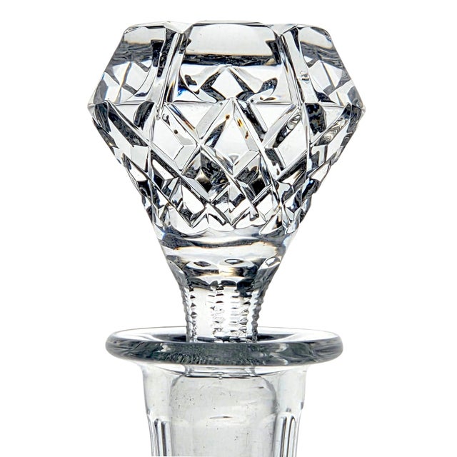 Late 20th Century Rogaska Crystal Hamilton Lead Crystal Decanter With Stopper 10.75" For Sale - Image 5 of 11
