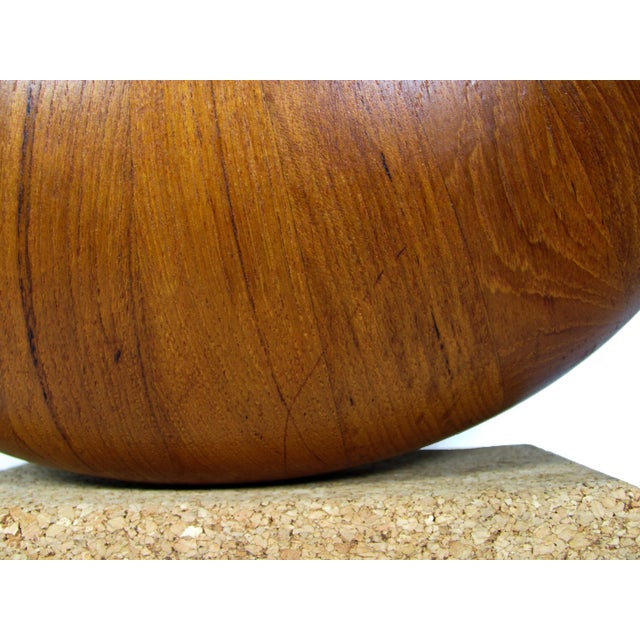 Jens Harald Quistgaard for Dansk Denmark Teak Wood Service for 10 Salad Bowls - 13 Piece Set For Sale - Image 12 of 13