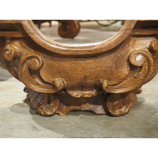 Wood A Beautifully Carved Circa 1750 Oak Boiserie Element From France For Sale - Image 7 of 18