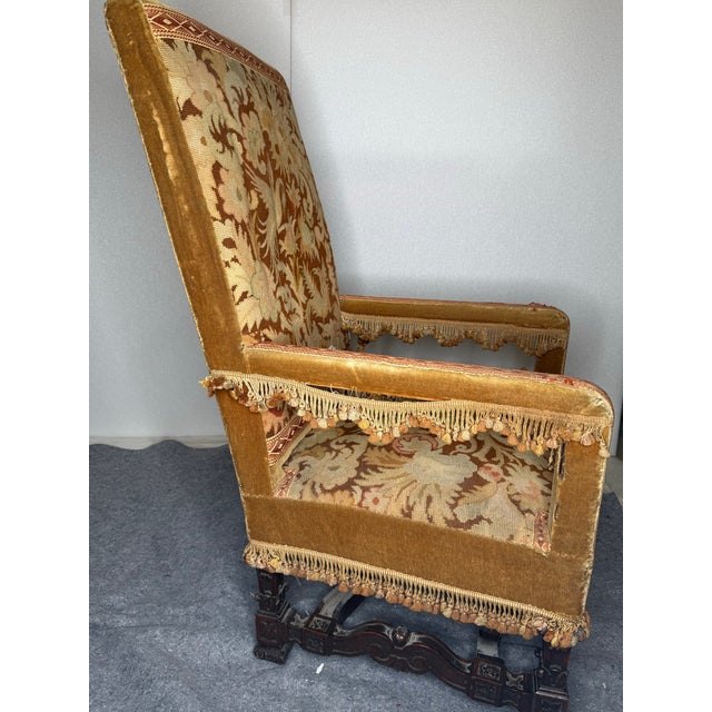 Wood Decorative Chair For Sale - Image 7 of 12