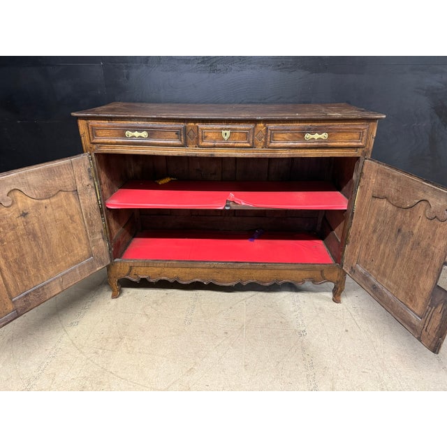 Antique French Normandy Buffet, 1780 For Sale - Image 6 of 14