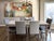 Gray Distressed Farm House Dining Table For Sale - Image 8 of 10