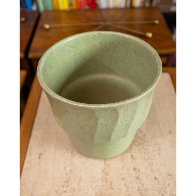 Large Mid-Century Ceramic Planter – u.s. Pottery Ambassador Jardiniere For Sale - Image 9 of 10