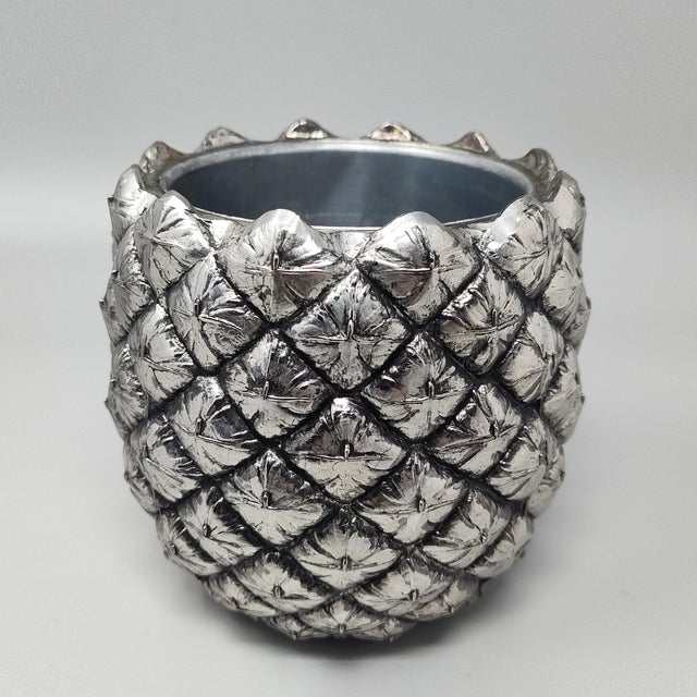 Pineapple Ice Bucket by Mauro Manetti for Fonderia Darte Firenze, Italy, 1960s For Sale - Image 6 of 9