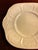 English Antique White Ironstone Embossed Serving Plate For Sale - Image 3 of 7