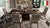 Italian Italian Montevino 7-Piece Extendable Dining Set With 6 Upholstered Chairs For Sale - Image 3 of 4