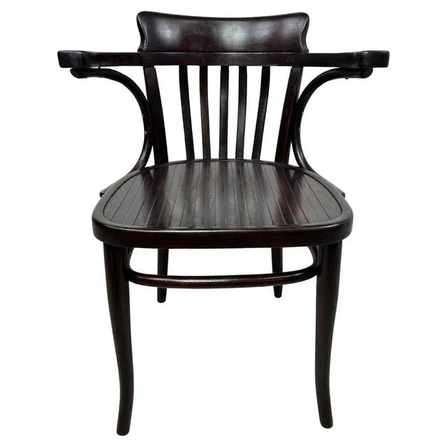 Secession Desk Chair from Thonet, 1920s For Sale - Image 11 of 11