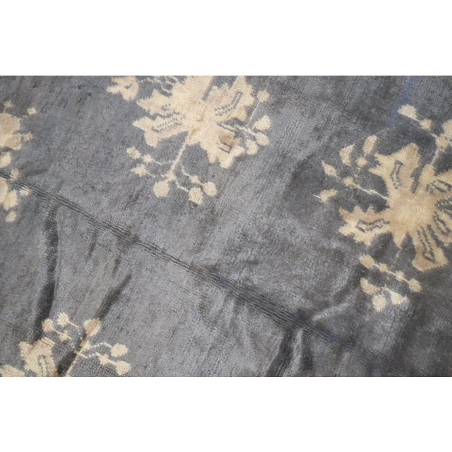 Antique Zabihi Collection Turkish Oushak Rug - 8'8" x 10'8" For Sale - Image 4 of 10