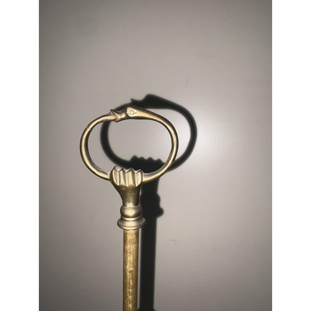 1920s Vintage Oil Lamp in Brass, 1920 For Sale - Image 5 of 8